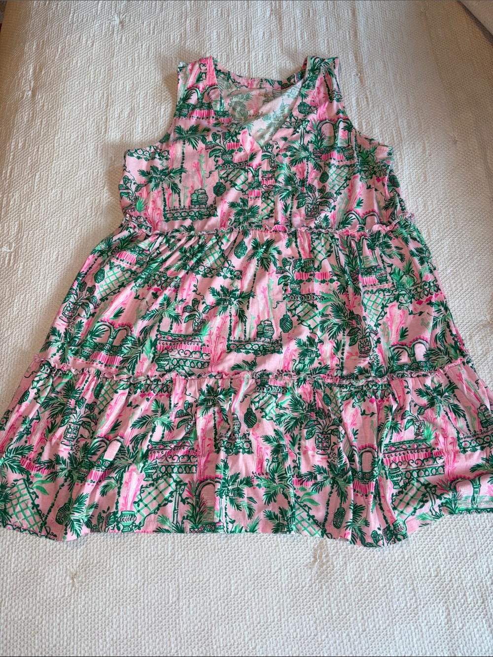 Lilly Pulitzer Lorina “Mandevilla Baby Always Worth It” Swing Dress - Picture 2 of 7